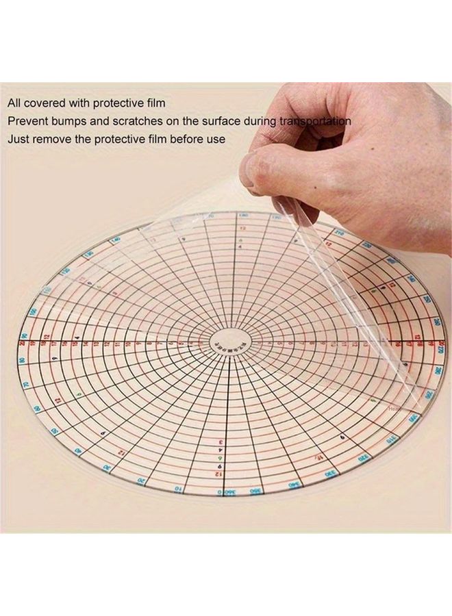 Precision Measuring Tool With 60 Degree Scale For Pottery Sculpture Art DIY Crafters - Image 5