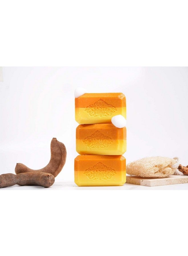 Asantee Tamarind And Turmeric With Honey Cleansing Soap (Pack Of 1) - Image 4