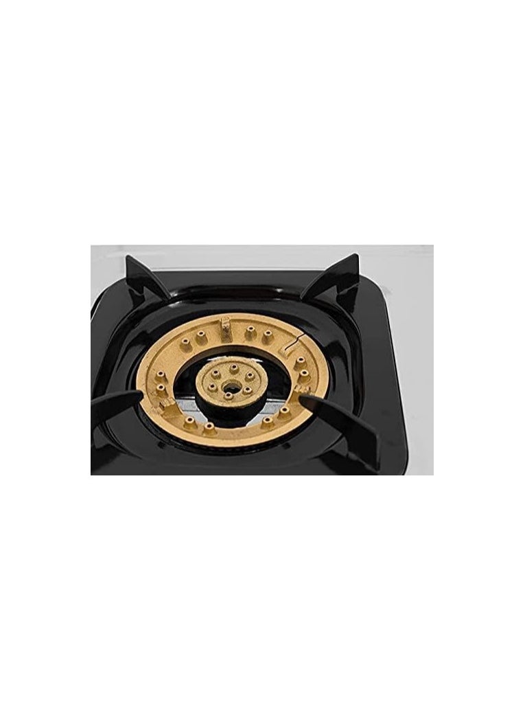 AKA - Akai 3-burner gas cooker, silver color - 3 flat burners - Image 1