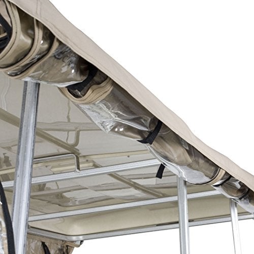 Classic Accessories أكسسوارات كلاسيكية غلاف عربة جولف فئة 2-شخصي ديلوكس بأربعة جوانب، 66 × 53 بوصة - Image 5