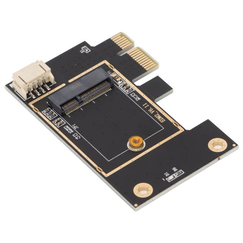M.2 To PCIe Adapter: High Gain Antenna Plug And Play - High Performance Wireless Network Card For Desktop Computer Wireless Applications - Image 3