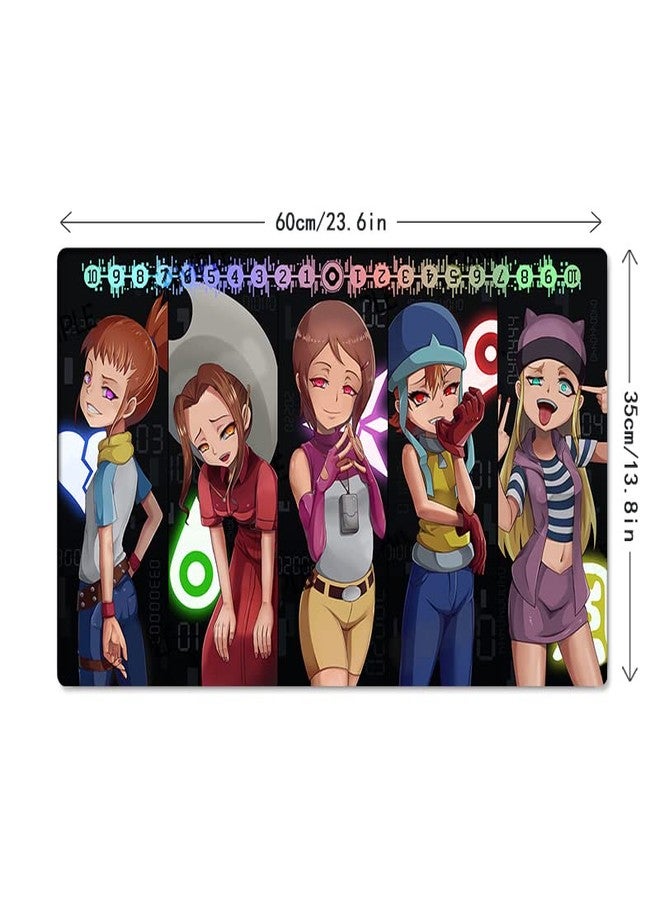Mlikemat بساط لعب المبارزة الجديد من Mlikemat للعبة بطاقات التداول Digimon Diaboromon TCG CCG مع حقيبة مجانية (ZD002-528-K) - Image 5