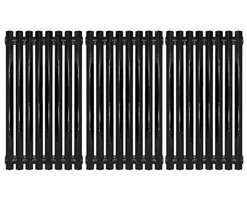 Hongso 16 13/16" Porcelain Grill Grates Replacement Parts for Charbroil Classic, Advantage 4 Burner 463436215 463420508 463461614 463460708 463439914, Kenmore 463420507, Master Chef, Thermos Gas Model - Image 1