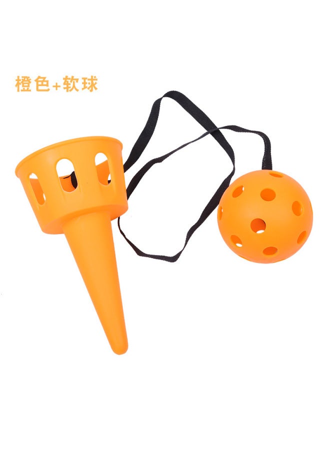 NEW LOVE Children's Throwing And Catching Kindergarten Outdoor Parent-child Sports Fun Soft Toys Sensory Training Equipment Catcher - Image 1