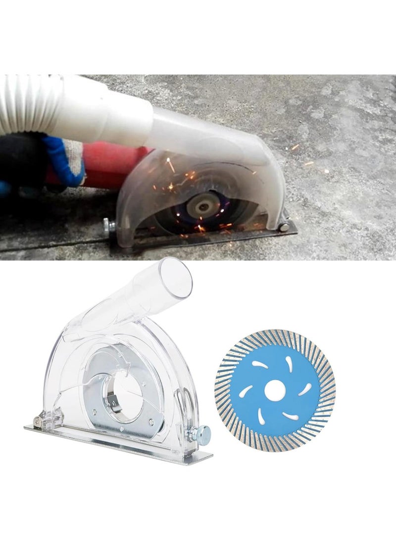 GGOOT Angle Grinder Accories Grinding Cover Dust Collector B-110A, Grinder Cutting Hood with 114 Disc Hardware Accessory, Angle Grinder Accessories, Power Tool Accessory - Image 2