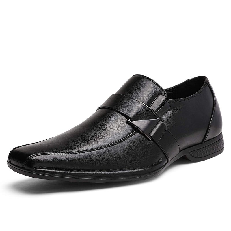 Bruno Marc Men's Classic Slip-on Dress Loafers Shoes,Size 10.5,Black,Giorgio-3 - Image 1