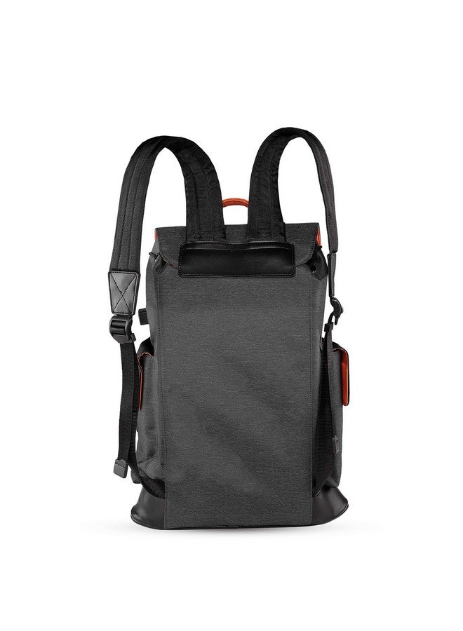 OPTIMA Mercellus Poncho Bag With Usb And Aux Port Backpack (Black) - Image 3