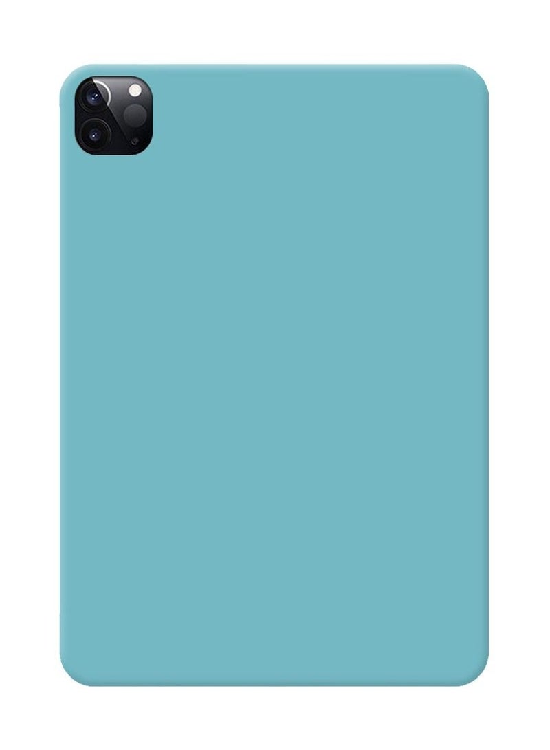Case for Apple iPad Pro 12.9-Inch (2022/2021/2020/2018) with Protective Stand Cover Back, Auto Wake/Sleep – Blue - Image 2
