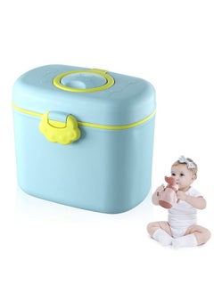Snowie Soft 350G Baby Formula Dispenser With Scoop And Leveller Foodgrade Pp Double Layer Antileak Milk Powder Dispenser Container Baby Snack Storage Container For Outdoor Travel Home Bpa Free  - Image 2