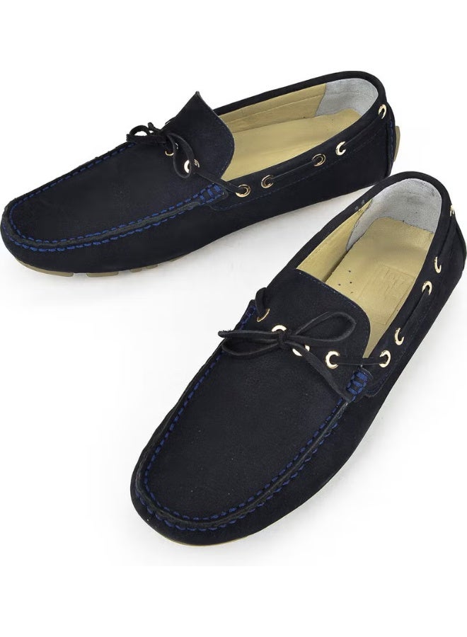 Ziya , Men's Genuine Leather Loafer 131986 N3021 2 Navy Blue - Image 5