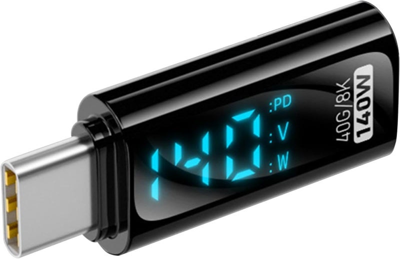 ويندفورج كرافت موصل USB-C إلى USB-C | موصل من النوع C عالي السرعة 40 جيجابت في الثانية، 140 واط - شحن سريع، قابس ومحول تمديد USB-C لأجهزة الكمبيوتر المحمولة والهواتف المحمولة - Image 1