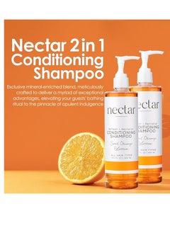 Nectar Nectar Pump Bottle Conditioning Shampoo - Hair Repair Shampoo and Conditioner with Fresh Fragrance  - Image 4