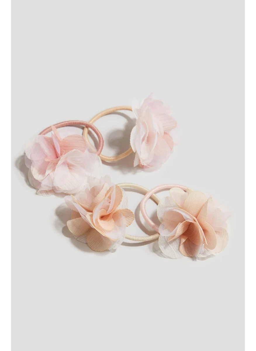 H&M 4-Pack Bow-Detail Hair Elastics