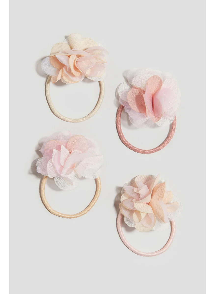 H&M 4-Pack Bow-Detail Hair Elastics