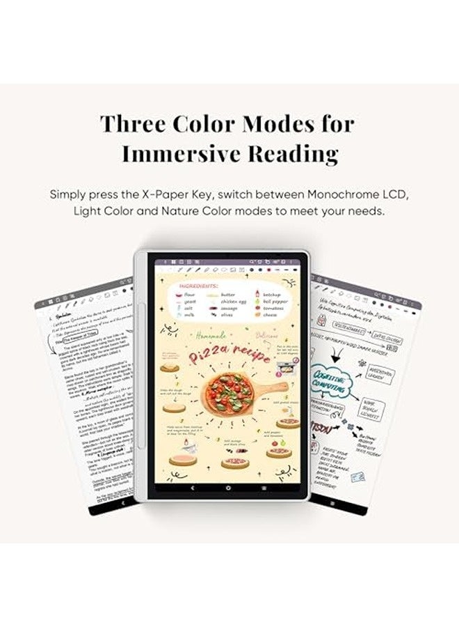 XP-PEN Magic Note 3-in-1 Color Digital Notebook 10.95-Inch Smart Writing Tablet with 16384 Pressure Levels, Battery-Free X3 Pro Pencil 2, Magnetic Folio, 6+128GB Storage for Writing, Reading & Study - Image 2