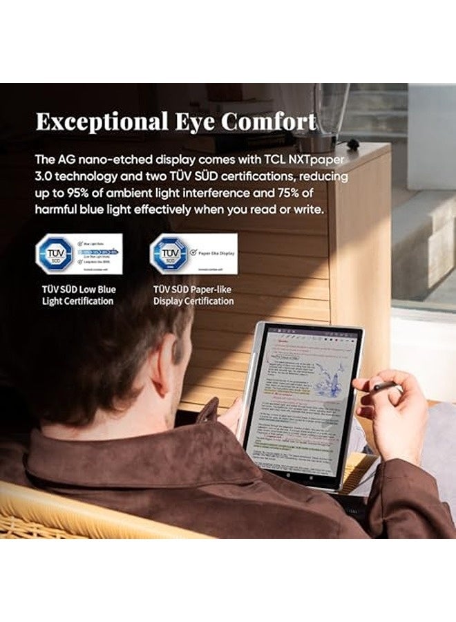 XP-PEN Magic Note 3-in-1 Color Digital Notebook 10.95-Inch Smart Writing Tablet with 16384 Pressure Levels, Battery-Free X3 Pro Pencil 2, Magnetic Folio, 6+128GB Storage for Writing, Reading & Study - Image 4