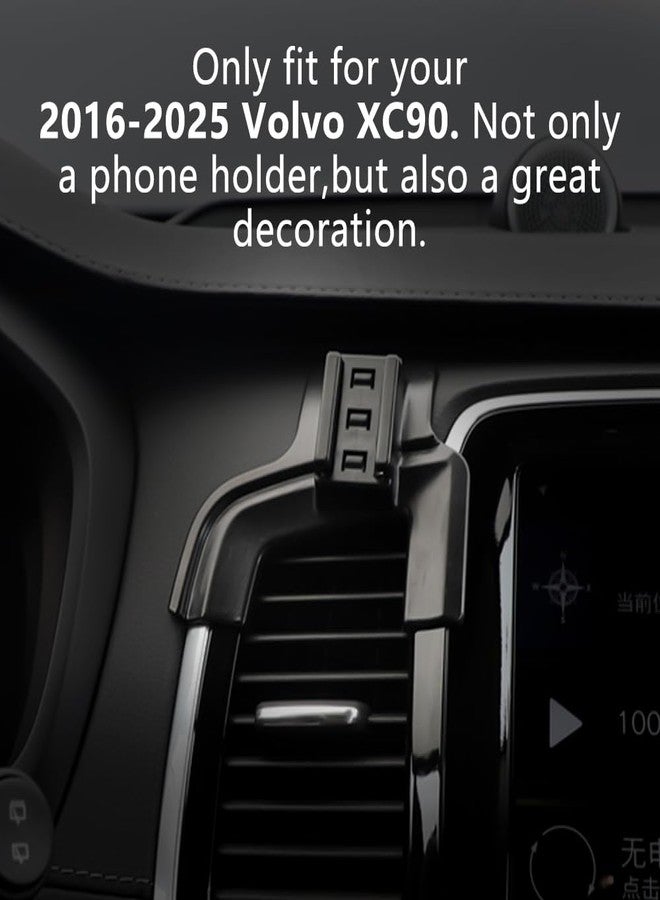 CLEC Fits for Magsafe Car Phone Holder Mount for Volvo XC90 2016-2025 Magnetic Phone Holder Adjustable for Car Vent for iPhone 16/15/14/13/12 Series Magsafe Case All Phones - Image 5