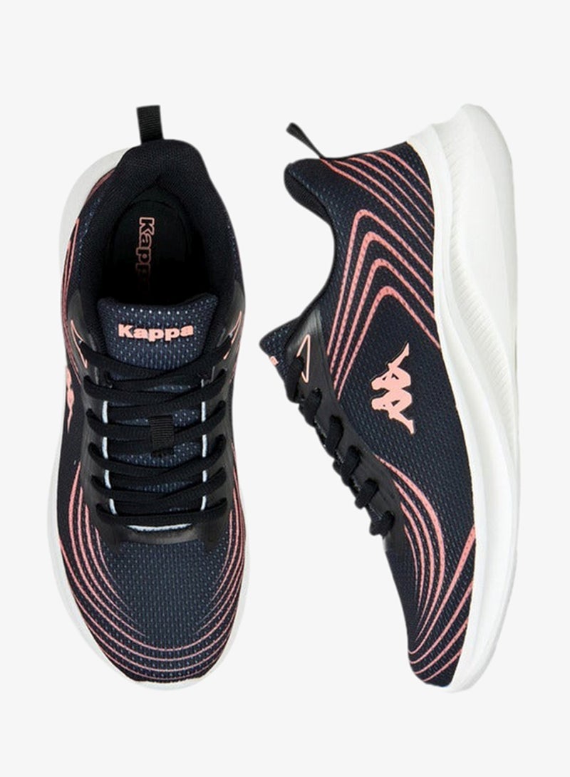 كابا أحذية رياضية نسائية برباط وطبعة شعار - Image 2