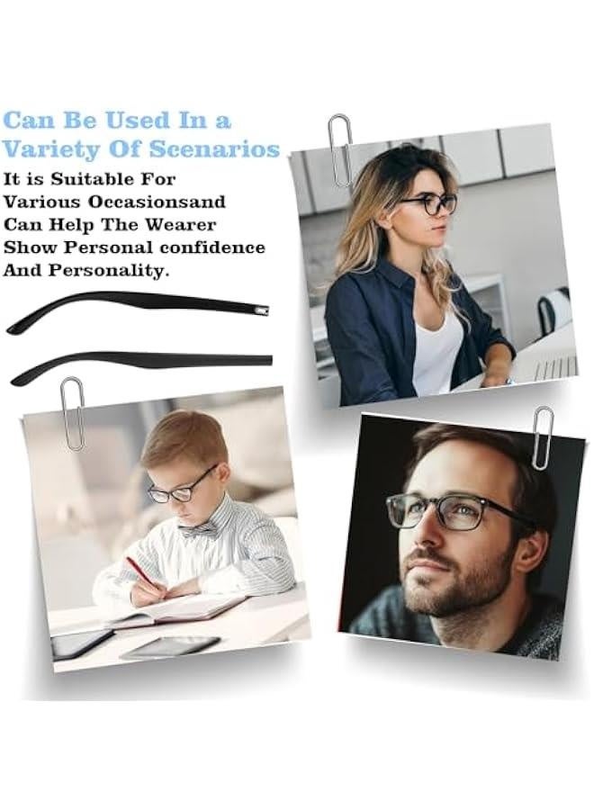 1 Pair Metal Glasses Replacement Temple, Eyeglass Arms Legs Replacement with Screws Washers Screwdrivers Nose Pads Glasses Repair Kit Universal Eyeglasses Replacement  - Image 3