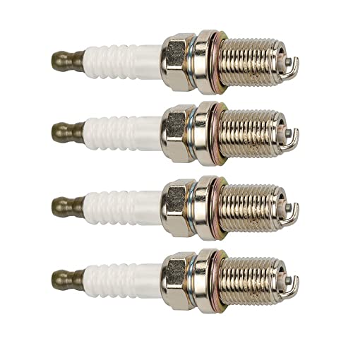 Butom Pack of 4 491055S Spark Plug for Champion RC12YC BS 491055 491055S 692051 792015 491055T 5066 Kohler 25 132 12-S M78543 531308128 - Image 1