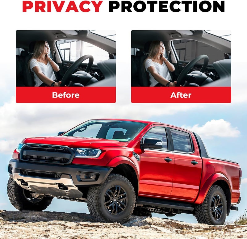 TOYOCO 5% VLT Premium Carbon Car Window Tint Film - 36IN x 25FT - Image 3