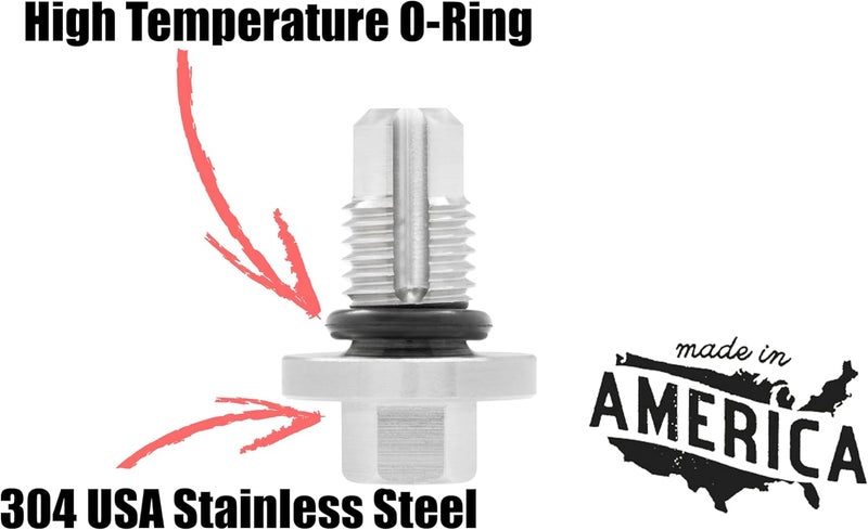 VOTEX DP021-1 Stainless Steel Supercharger Bleeder Screw Kit for Audi Models - Image 2