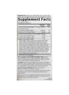 Garden of Life Garden of Life, Organic Plant Calcium, 180 Vegan Tablets  - Image 2