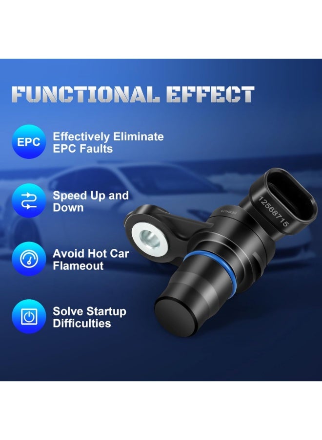 Camshaft Position Sensor 12584079 Compatible with 2004 2005 2006 Chevy Colorado Cobalt Trailblazer GMC Canyon Envoy XL Buick Rainier Saturn Ion Replaces PC403, 12568715, 12571266, 2131557 - Image 4