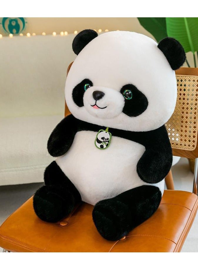 دمية الباندا اللطيفة، لعبة الفطائر النائمة، هدية الأطفال، ارتفاع 32 سم - Image 1