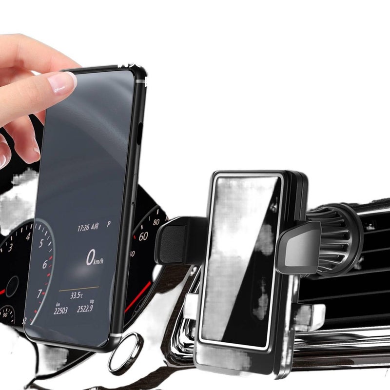 GLX Black Car Phone Holder with Handlebar Riding Mount and Secure Grip for Riding and Navigation for Universal Fit - Image 4