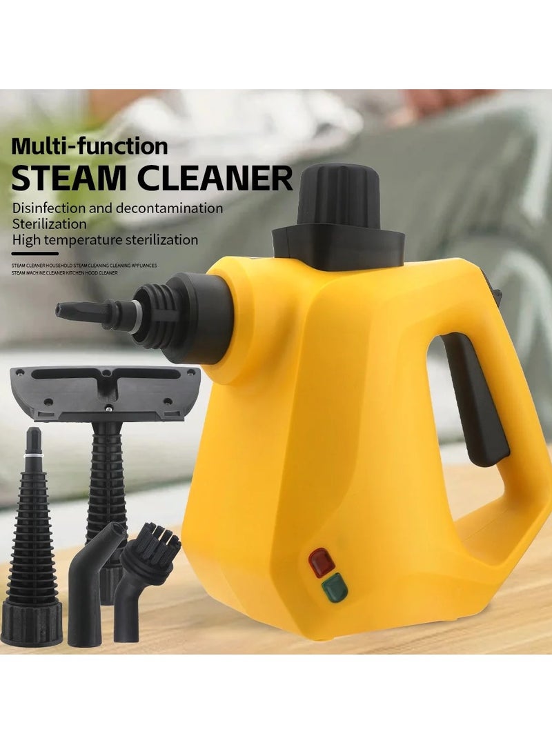 Steam Cleaner, 1000W, 3 Bar Steam Pressure, 250ml Capacity, with 9pcs Accessory, High Temperature Kills 99.99% of Viruses & Bacteria for Kitchen Sofa Bathroom Car Window - pzsku/ZAAF121843ED028D5A41BZ/45/_/1730796510/c6162895-1a95-4cbb-a0cd-a59e44c3ed14