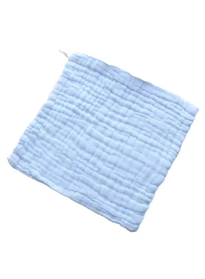 Pure Towels Baby Muslin Washcloths Saliva Handkerchiefs Drool Burp Cloths Child Face Wipes Baby Care 5pcs/set  - Image 2