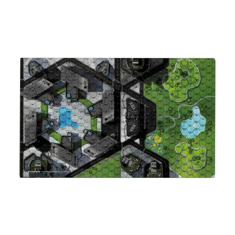 Catalyst Game Labs BattleTech BattleMat City Central Park for Ages 14 and Up - Image 3