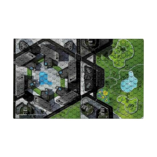 Catalyst Game Labs BattleTech BattleMat City Central Park for Ages 14 and Up - Image 1