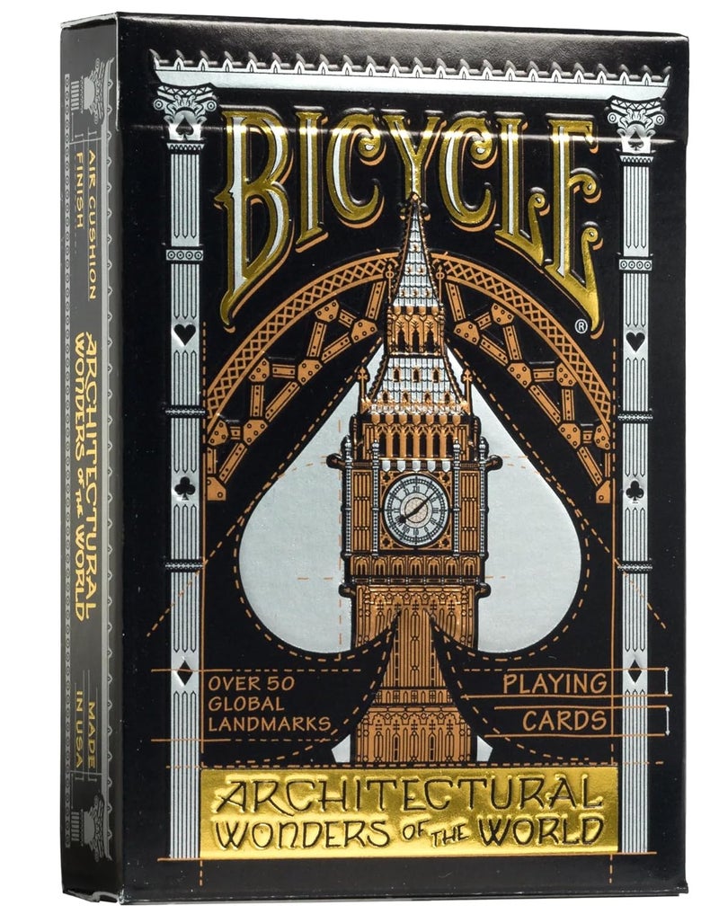 Bicycle ® بطاقات لعب عجائب معمارية - Image 1