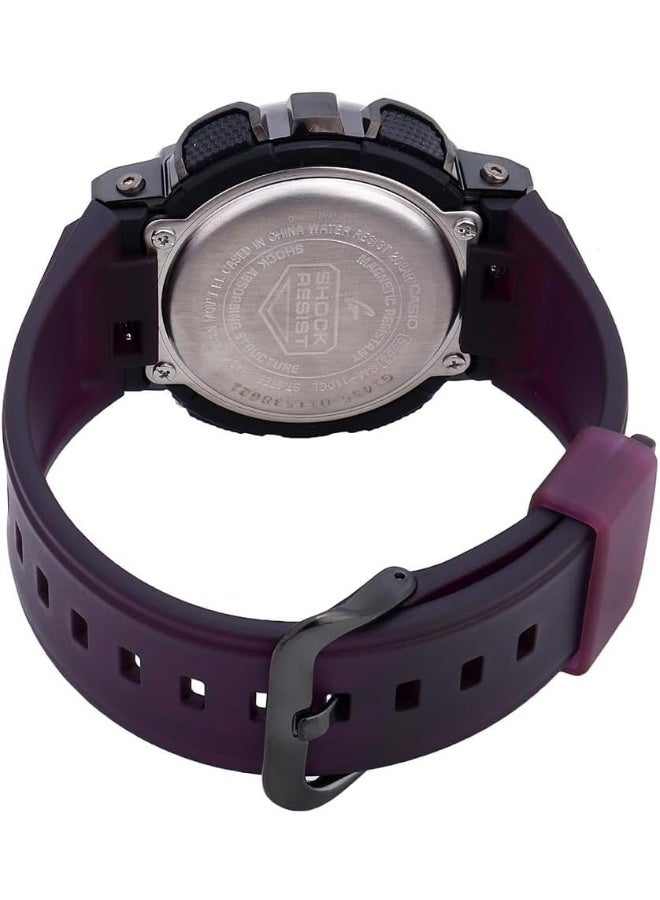 Casio G-Shock Watch - GM-110CL-6ADR Purple Dial, Purple Band - Image 4