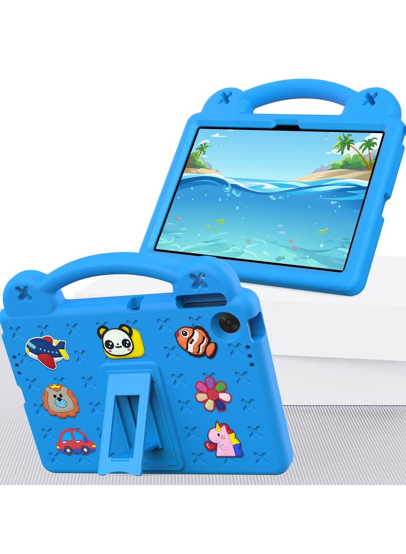 عام غطاء أطفال للينوفو تاب  K11  2024- غطاء إيفا فوم متين مقاوم للصدمات مع حامل، مناسب للأطفال - Image 4