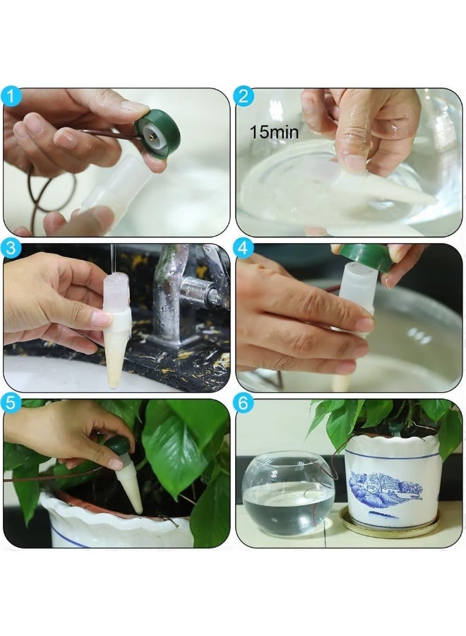 Jmcall نظام ري تلقائي بالقطارة للنباتات الداخلية أداة سقي أصيص الزهور - Image 5