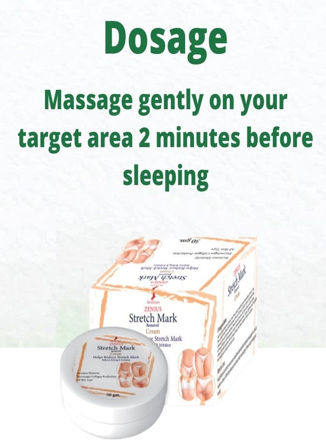 Zenius - Stretch Mark Removal Cream for Pregnancy | Reduce Stretch Marks And Scars, 50 gm - Image 2