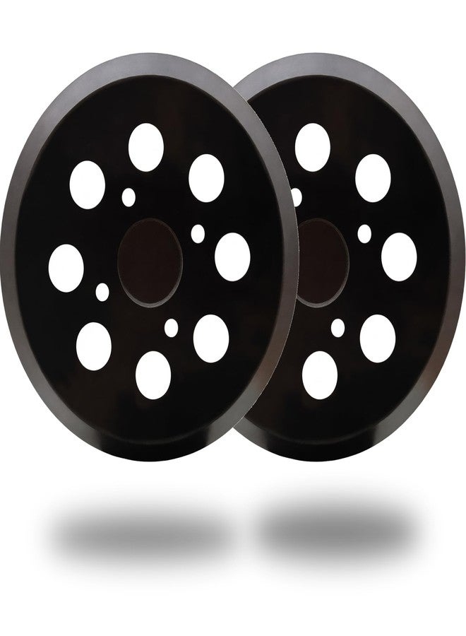 Tockrop 2 Pack 5 Inch 8 Hole Hook and Loop Sander Pad for Ridgid R2600, R2601 5" Random Orbit Sanders - Replacement Backing Sanding Pad for Pad Part Number 300527002 - Image 1