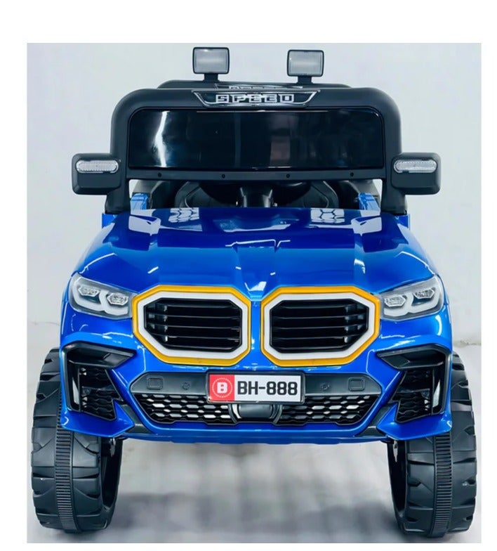 Storio Strike 12V Battery Powered Ride-On Jeep for Kids with Remote Control | Electric Car for Kids with LED Lights and Bluetooth Music | Dual Seat Ride-On Vehicle for Ages 1–8 Years - Image 3