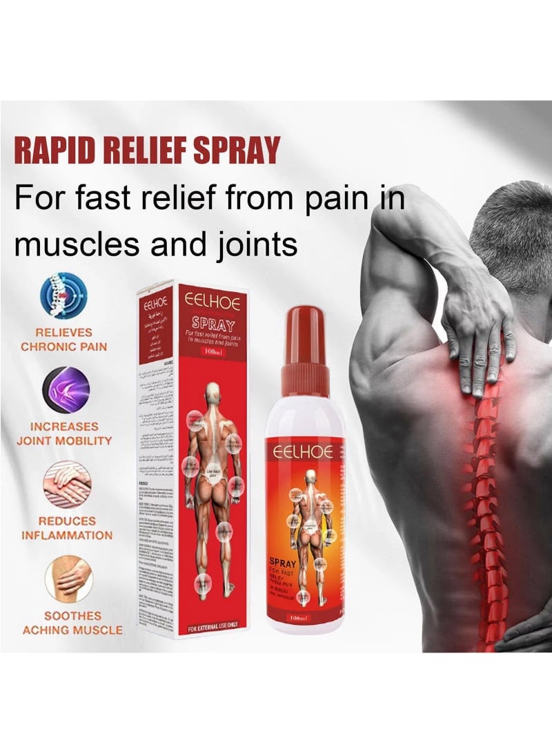 EELHOE EELOHE Arthritis Pain Relief Spray, Fast Acting, Deep Penetration Cream, Joint Pain and Arthritis, Personal Health Care Treatment - Image 4