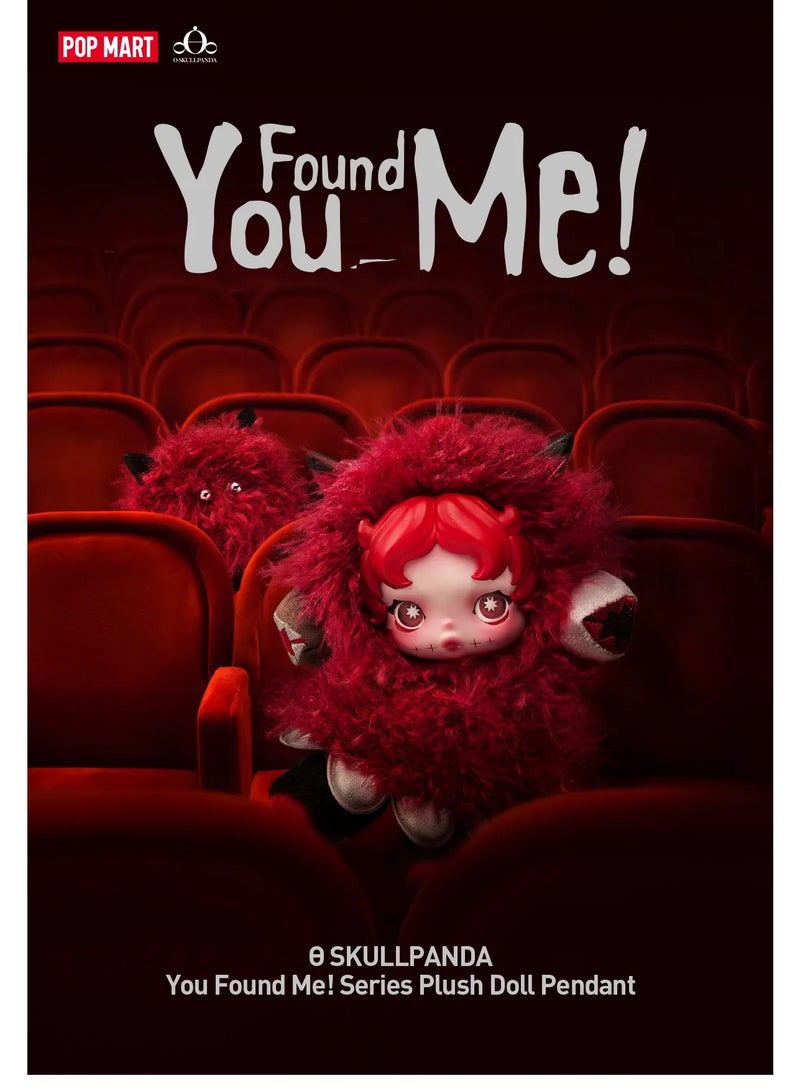 SKULLPANDA You Found Me! Series Plush Doll Pendant Blind Box Figures, Collectible Toys, Holiday Birthday Gifts for Girlfriend Daughter Girls and Boys, Single Box - Image 4
