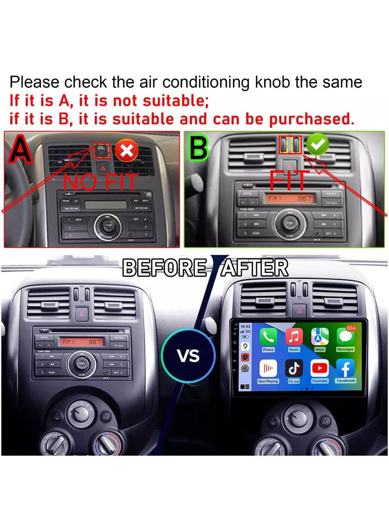 Generic Android Screen for Nissan Sunny 2010 to 2013 Quad Core 2GB Ram 32 GB Rom  - Image 3