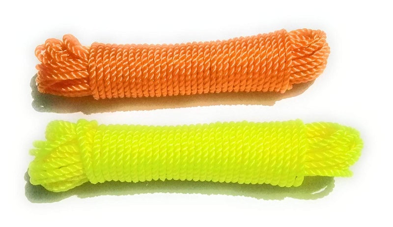 DarkShri Cloth Hanging Rope for Both Indoor and Outdoor Purpose Thin Nylon Retractable Clothesline 2 pcs - Image 4