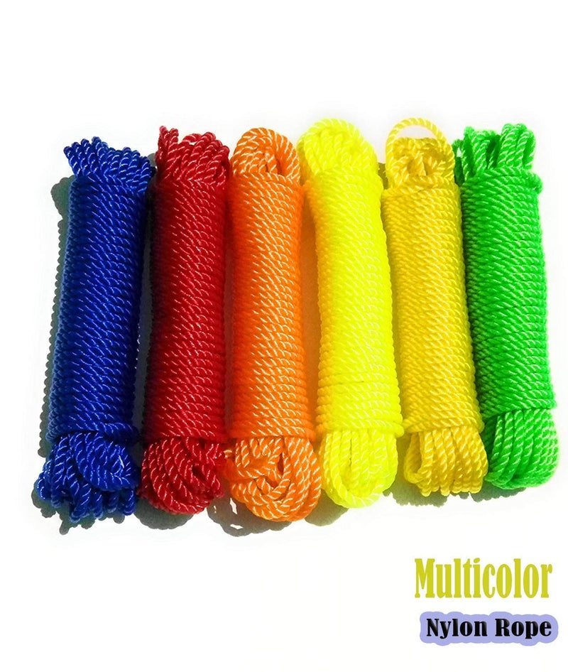 DarkShri Cloth Hanging Rope for Both Indoor and Outdoor Purpose Thin Nylon Retractable Clothesline 2 pcs - Image 2