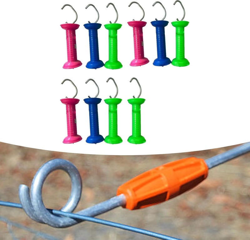 10 Pieces Electric Fence Gate Handles Insulators for Agricultural Garden - Image 5