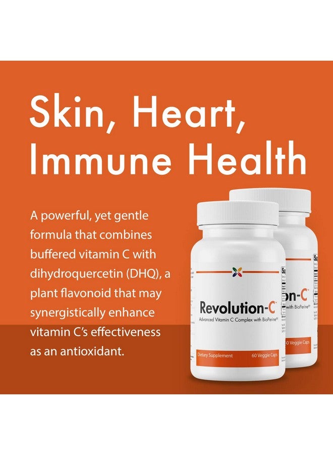 stop aging now Stop Aging Now - Revolution-C™ Advanced Vitamin C Formula (VTCWPT) - Advanced Vitamin C Complex with BioPerine - 60 Veggie Caps - Image 2