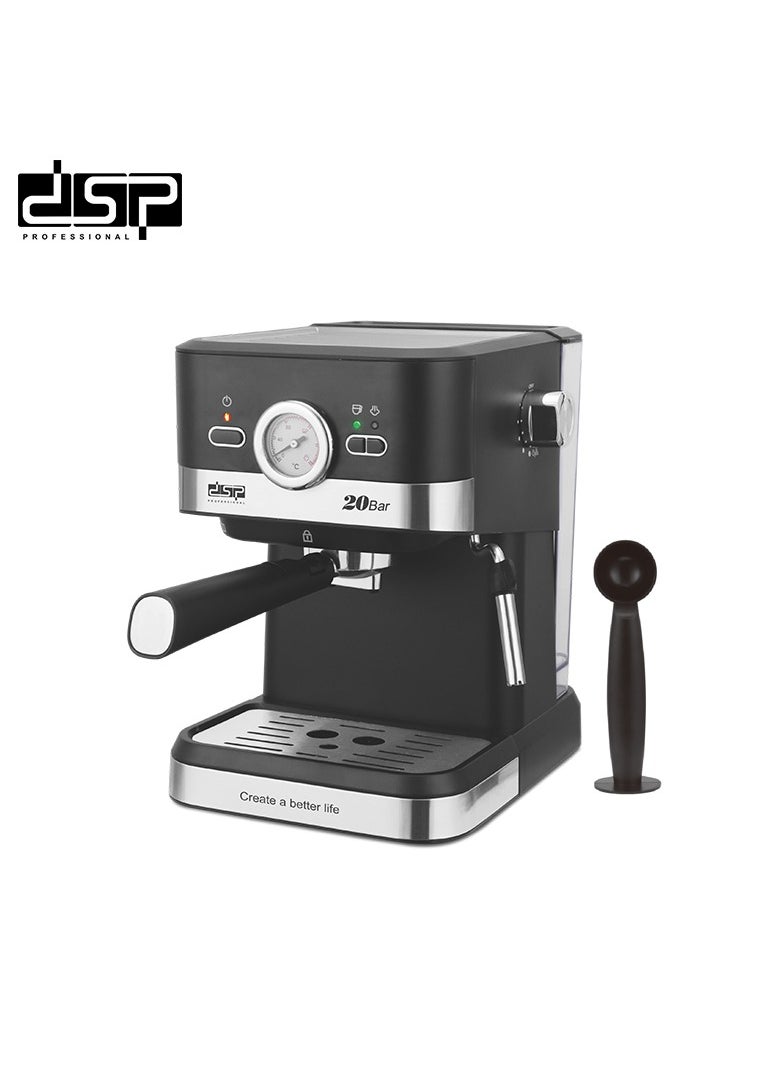 DSP - DSP espresso machine, espresso coffee machine, espresso maker, coffee machine,2 0 Bar - 1050W, 1.5L Tank, Stainless Steel, Automatic with Safety Valve and Temperature Control, KA3113 - Image 1