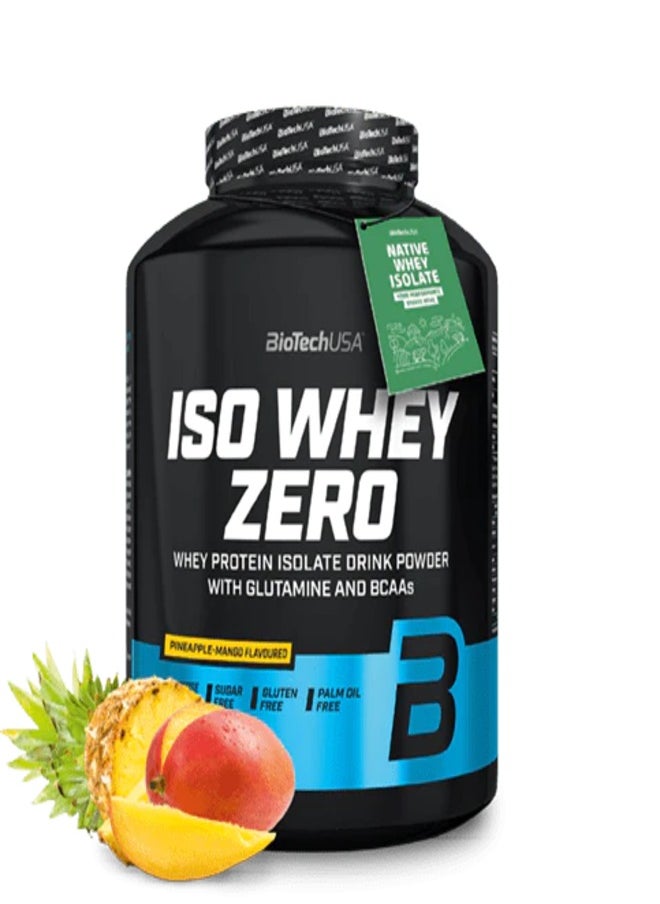BioTech - USA ISO Whey Zero 2270g Pineapple Mango - Image 1